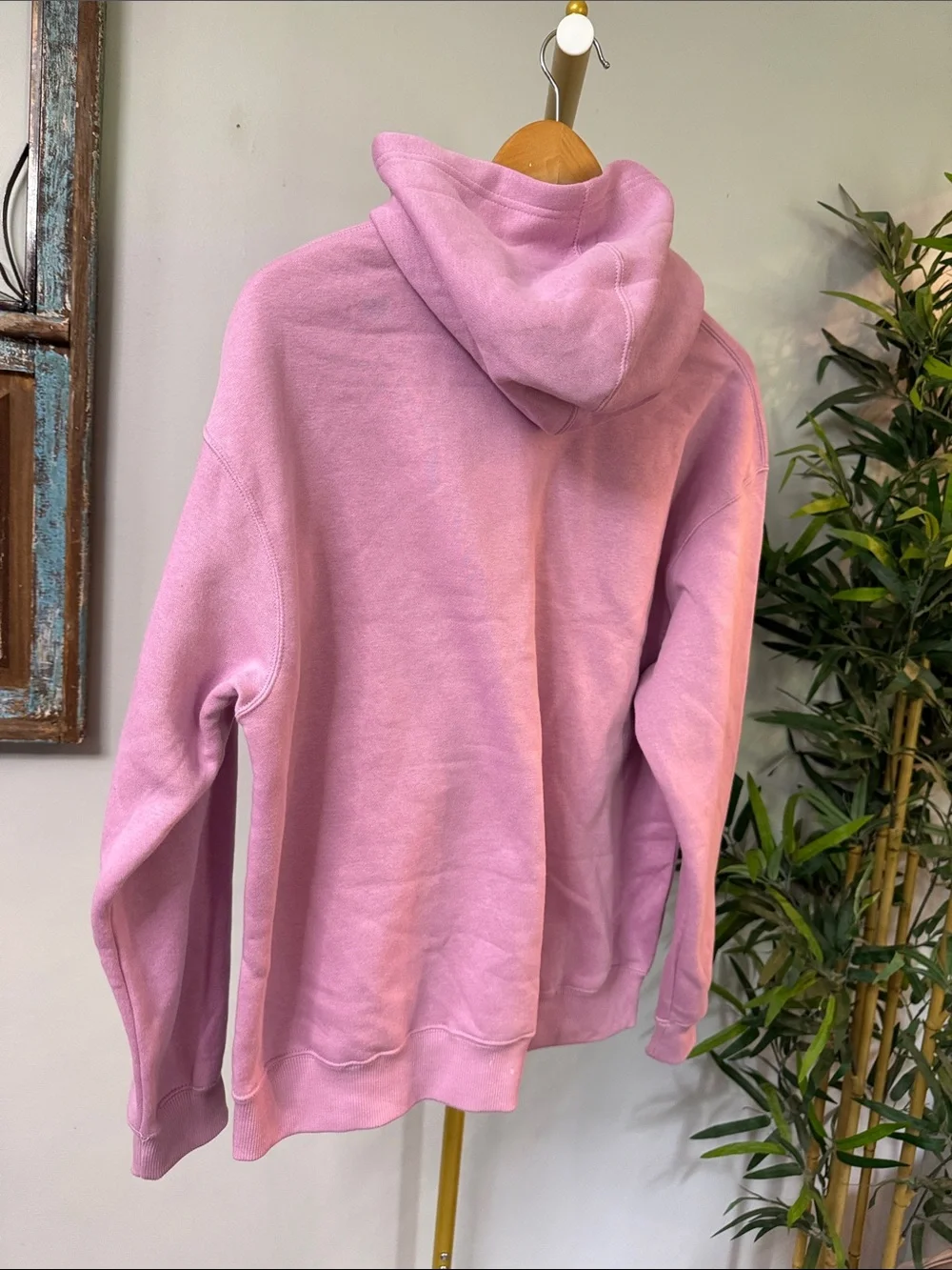 Jordan Men’s Lavender Hoodie with Black Jumpman EUC M